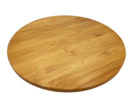 TACA DESKA BAMBUSOWA DO PIZZY 35cm OBROTOWA KRISBERG KS-2637 / 2567