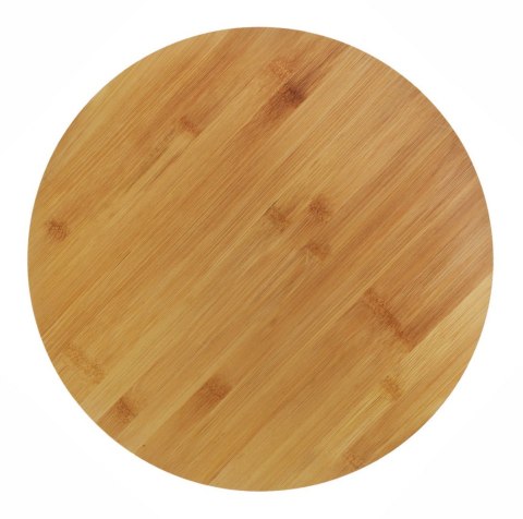 TACA DESKA BAMBUSOWA DO PIZZY 35cm OBROTOWA KRISBERG KS-2637 / 2567
