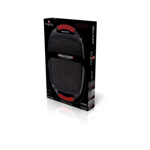 TACA GRILLOWA 47x29cm BERLINGER HAUS METALLIC LINE BURGUNDY BH-6182