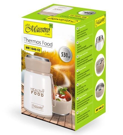 TERMOS OBIADOWY 530ml MAESTRO MR-1646-53