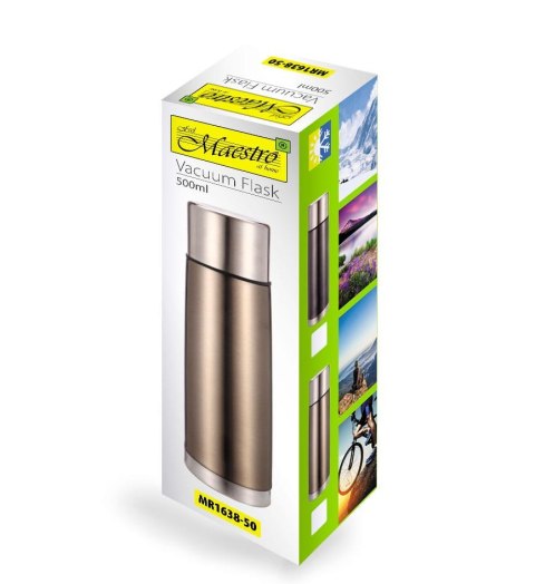 TERMOS STAL NIERDZ. 0.75L 2 KOLORY MAESTRO MR-1638-75