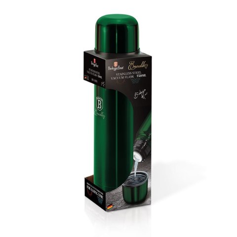TERMOS STALOWY 0.75L BERLINGER HAUS METALLIC LINE EMERALD BH-6378