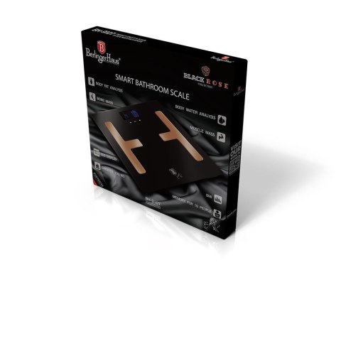 WAGA ŁAZIENKOWA BODY FAT BERLINGER HAUS BLACK ROSE BH-9107