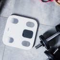 WAGA ŁAZIENKOWA Z POMIAREM TKANKI TŁUSZCZOWEJ I SKŁADU CIAŁA, SMART, BT, KLAUSBERG KB-7855 BIAŁA