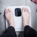 WAGA ŁAZIENKOWA Z POMIAREM TKANKI TŁUSZCZOWEJ I SKŁADU CIAŁA, SMART, BT, KLAUSBERG KB-7855 BIAŁA