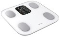 WAGA ŁAZIENKOWA Z POMIAREM TKANKI TŁUSZCZOWEJ I SKŁADU CIAŁA, SMART, BT, KLAUSBERG KB-7855 BIAŁA