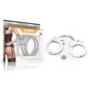 KAJDANKI FETISH PLEASURE METAL HANDCUFFS