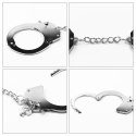 KAJDANKI FETISH PLEASURE METAL HANDCUFFS