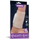 PIERŚCIEŃ NAKŁADKA VIBRATING WAVE KNIGHTS RING (WHITE)