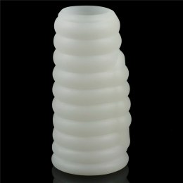 PIERŚCIEŃ NAKŁADKA VIBRATING WAVE KNIGHTS RING (WHITE)