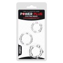 PIERŚCIENIE POWER PLUS TRIPLE BEADED RING SET