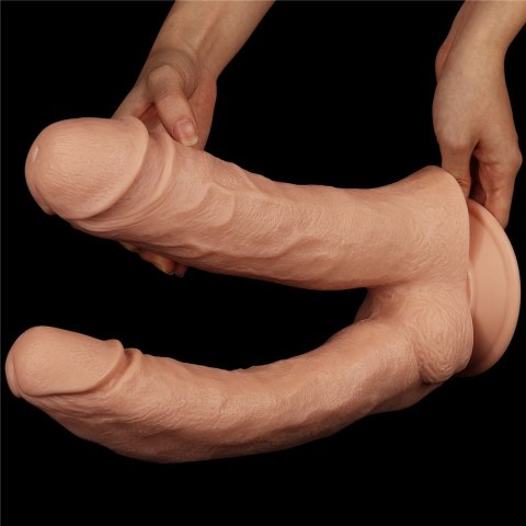 PODWÓJNE DILDO 12'' REALISTIC MEGA DOUBLE DILDO
