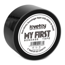 TAŚMA MY FIRST NON STICKY BONDAGE TAPE BLACK