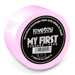 TAŚMA MY FIRST NON STICKY BONDAGE TAPE FUCHSIA