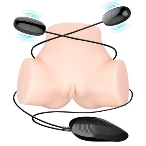 CRAZY BULL DUAL VAGINA AND ASS