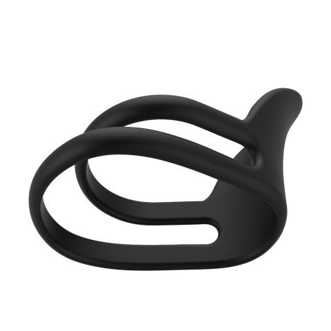 DOUBLE PENIS RING JERVY BLACK PASSION LABS