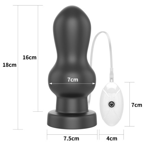 KOREK 7" KING SIZED VIBRATING ANAL