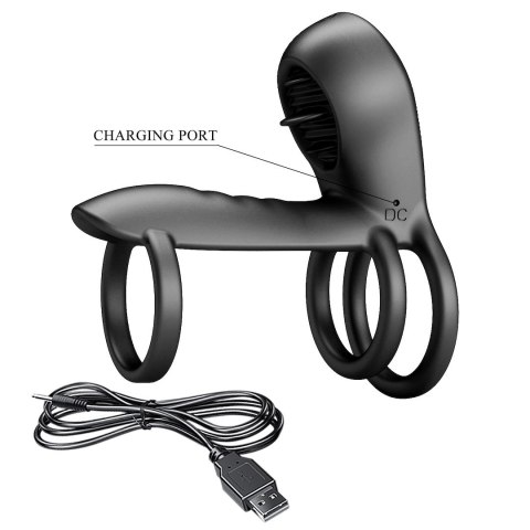 PRETTY LOVE VIBRATING PENIS RING