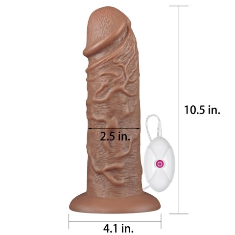 WIBRATOR 10.5'' KING-SIZED DILDO