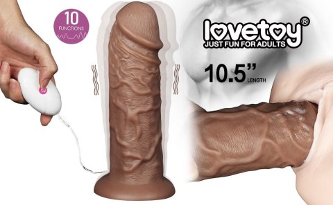 WIBRATOR 10.5'' KING-SIZED DILDO