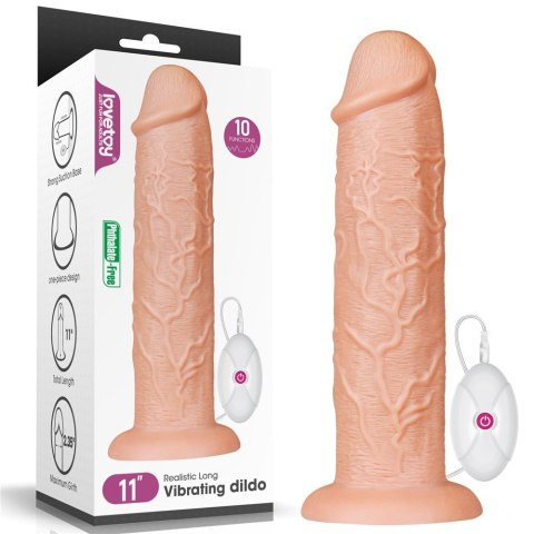 WIBRATOR 11'' KING-SIZED DILDO