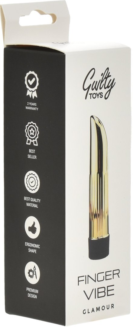 WIBRATOR NA PALEC 13.5 CM GUILTY TOYS