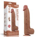 DILDO 14'' KING SIZED SLIDING SKIN DUAL LAYER DONG