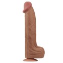 DILDO 14'' KING SIZED SLIDING SKIN DUAL LAYER DONG