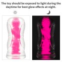 MASTURBATOR 6.0'' LUMINO PLAY MASTURBATOR - PINK GLOW