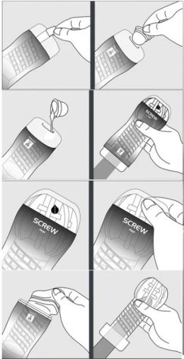 MASTURBATOR CUP MARS GALAKU SOFT MATERIAL 18 CM