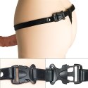 VIBRATING UNISEX HOLLOW STRAP ON