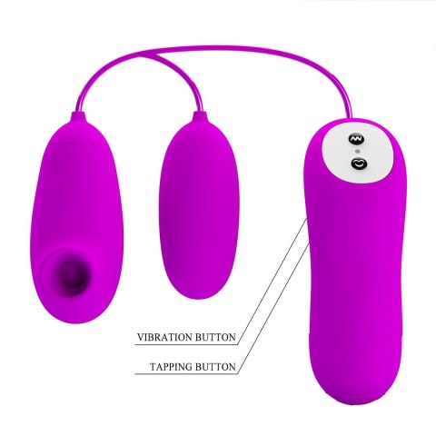 WIBRATOR PRETTY LOVE SUCTION & VIBROBULLETS