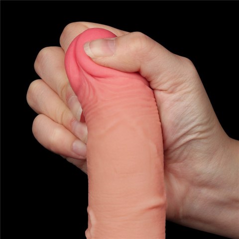 DILDO 7.5'' SLIDING SKIN DUAL LAYER DONG FLESH