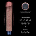 WIBRATOR 9" REAL SOFTEE VIBRATING DILDO