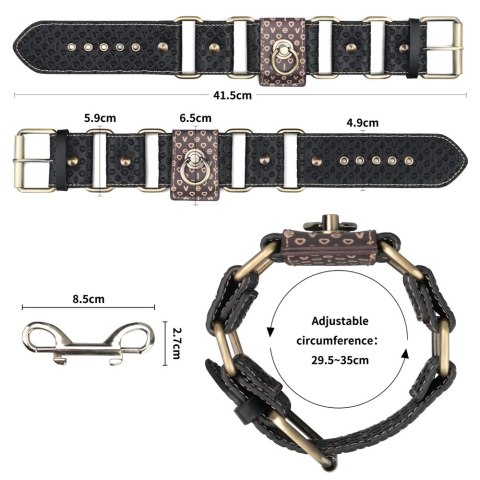 KAJDANKI REBELLION REIGN ANKLE CUFFS