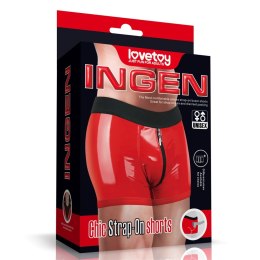 SZORTY CHIC STRAP-ON (32 - 35 CALI W PASIE)