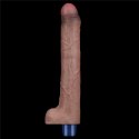 WIBRATOR 10.5" REAL SOFTEE VIBRATING DILDO