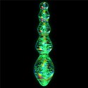 DILDO GLOW-IN-THE-DARK TWILIGHT GLEAM GLASS