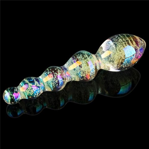 DILDO GLOW-IN-THE-DARK TWILIGHT GLEAM GLASS