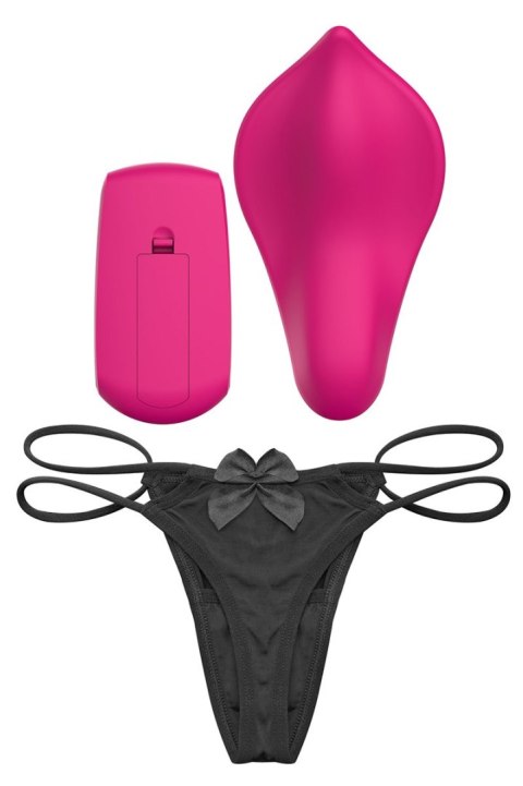 WIBRATOR PANTY VIBE RECARGABLE CERISE S-M