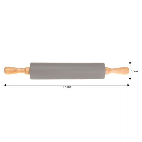 WAŁEK SILIKONOWY DO CIASTA 47.5cm KINGHOFF KH-1629