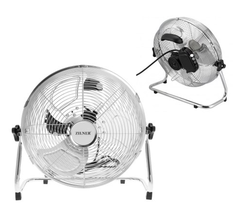 WENTYLATOR CYRKULATOR PODŁOGOWY 35CM 70W ZILNER ZL-910