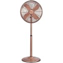 WENTYLATOR STOJĄCY PODŁOGOWY 40CM 50W METALOWY KLAUSBERG KB-7719 ROSEGOLD