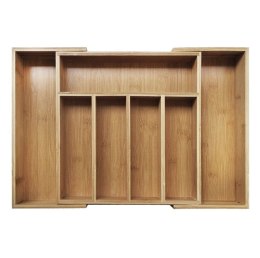 WKŁAD, ORGANIZER DO SZUFLADY NA SZTUĆCE ROZSUWANY 55-37x37x5cm KRISBERG KS-2548