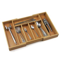 WKŁAD / ORGANIZER DO SZUFLADY NA SZTUĆCE ROZSUWANY 55/35x37cm BRUNBESTE BB-1576