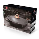 WOK GARNEK GRANITOWY 4.4L 30CM BERLINGER HAUS BLACK ROSE BH-7112