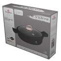 WOK GARNEK NISKI Z POWŁOKĄ TYTANOWĄ 4.2L 28CM BERLINGER HAUS BLACK ROSE BH-1455