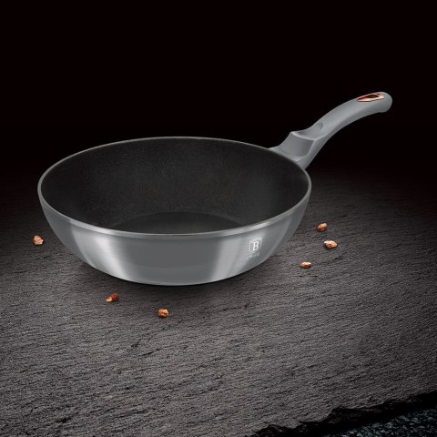 WOK GRANITOWY 28CM BERLINGER HAUS MOONLIGHT BH-6007