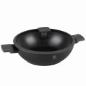 WOK TYTANOWY Z POKRYWKĄ 30CM BERLINGER HAUS ANTRACIT BH-8125
