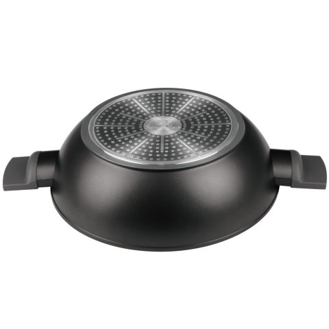 WOK TYTANOWY Z POKRYWKĄ 30CM BERLINGER HAUS ANTRACIT BH-8125